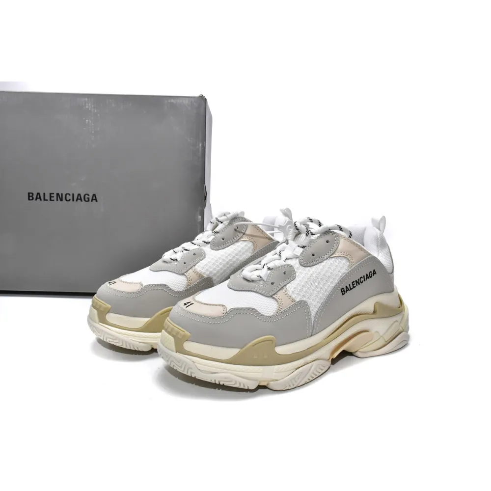 PKGoden  Balenciaga Triple S White 534217 W09E1 9000 