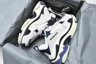 PKGoden   Balenciaga Triple S White Dark Blue 534217 W09E1 9000  02