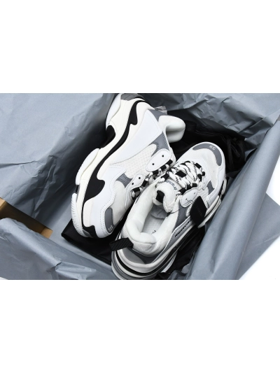 PKGoden   Balenciaga Triple S White Grey 536737 W09O1 9089  02