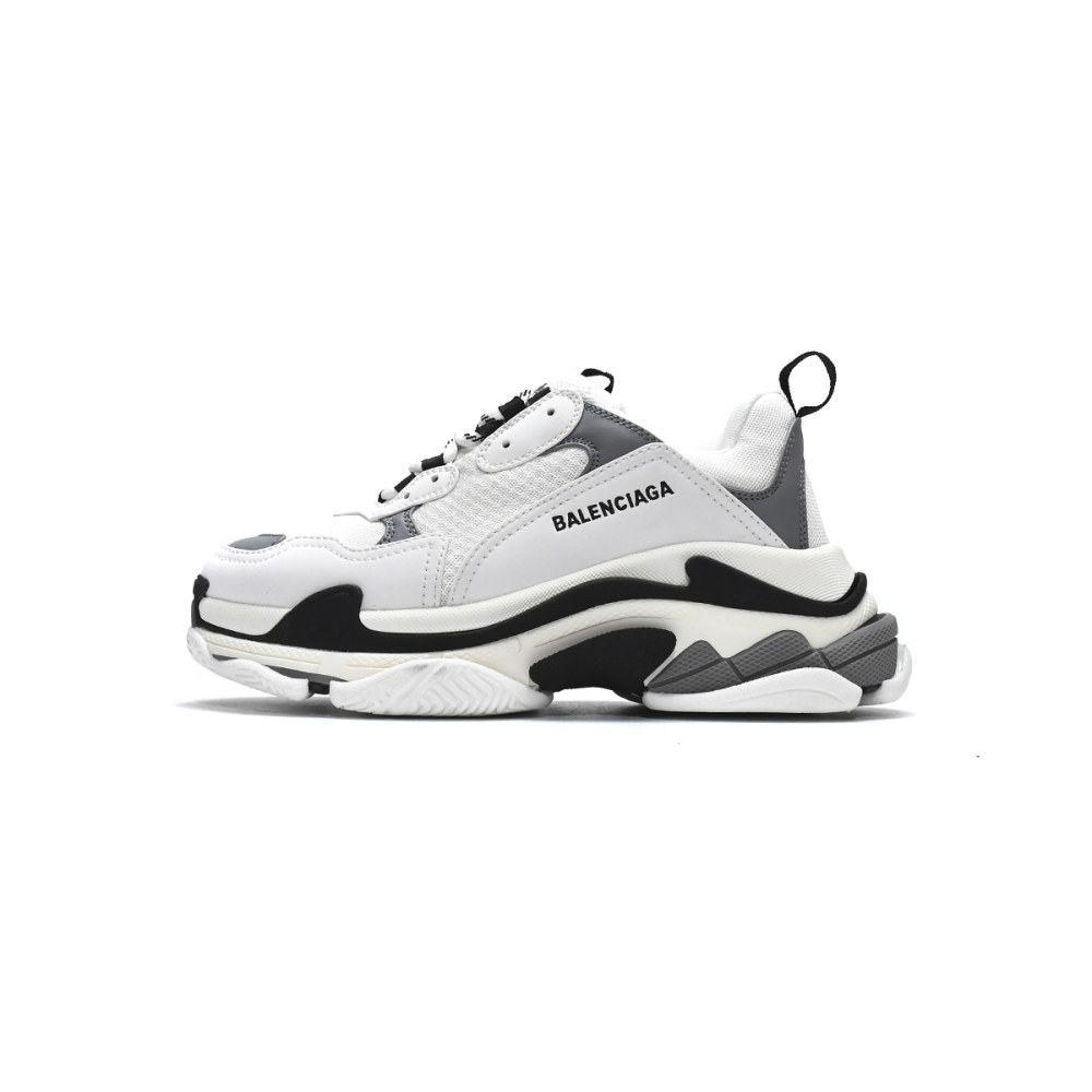 Balenciaga Triple S White Grey 536737 W09O1 9089 