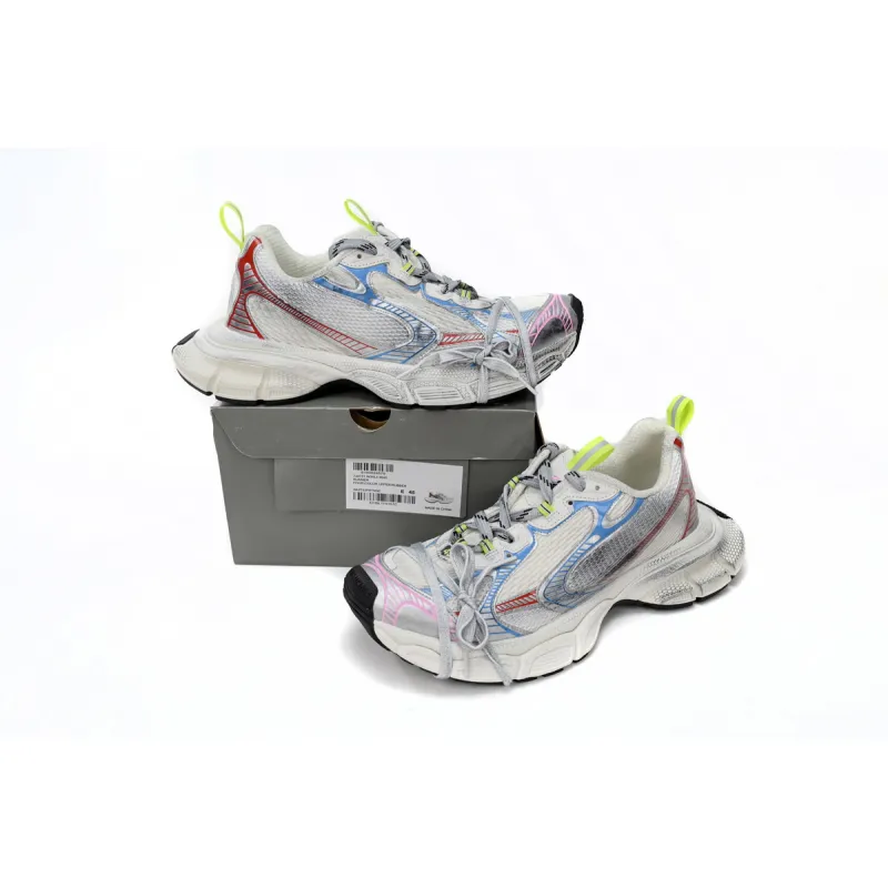 PKGoden  Balenciaga White, red And Blue 734734W3XL5 9645  