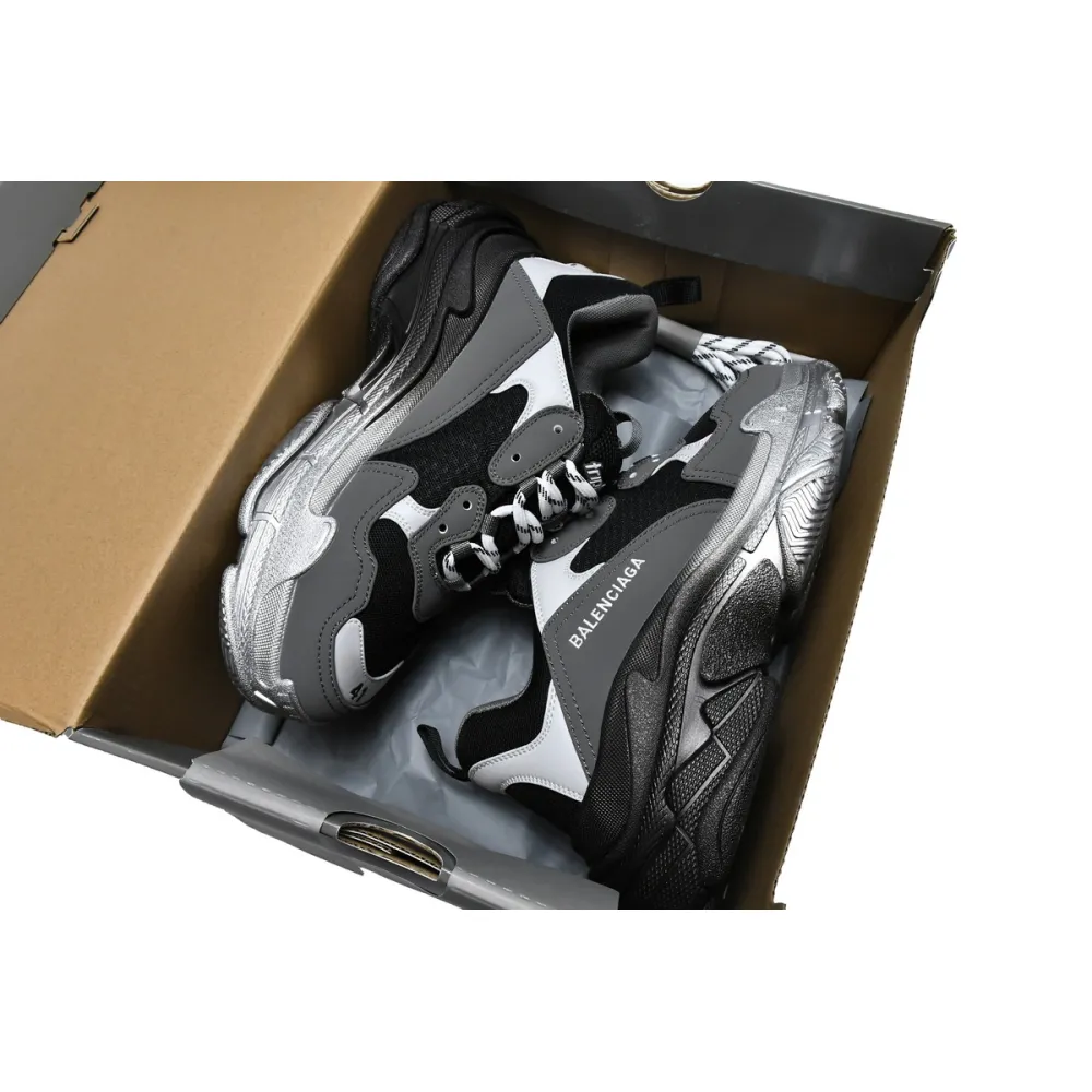 PKGoden   Balenciaga Triple S Graded Grey 536737 W2FA1 9108 