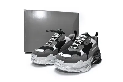PKGoden    Balenciaga Triple S Graded Grey 536737 W2FA1 9108  02