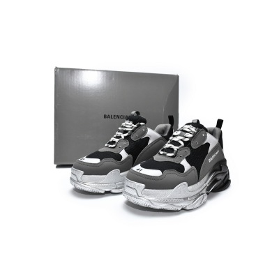 PKGoden   Balenciaga Triple S Graded Grey 536737 W2FA1 9108  02