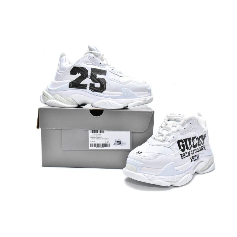 PKGoden   Gucci x Balenciaga Triple S 25th Anniversary
