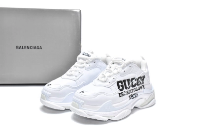 PKGoden    Gucci x Balenciaga Triple S 25th Anniversary 02