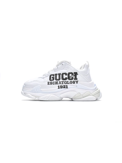 PKGoden    Gucci x Balenciaga Triple S 25th Anniversary 01