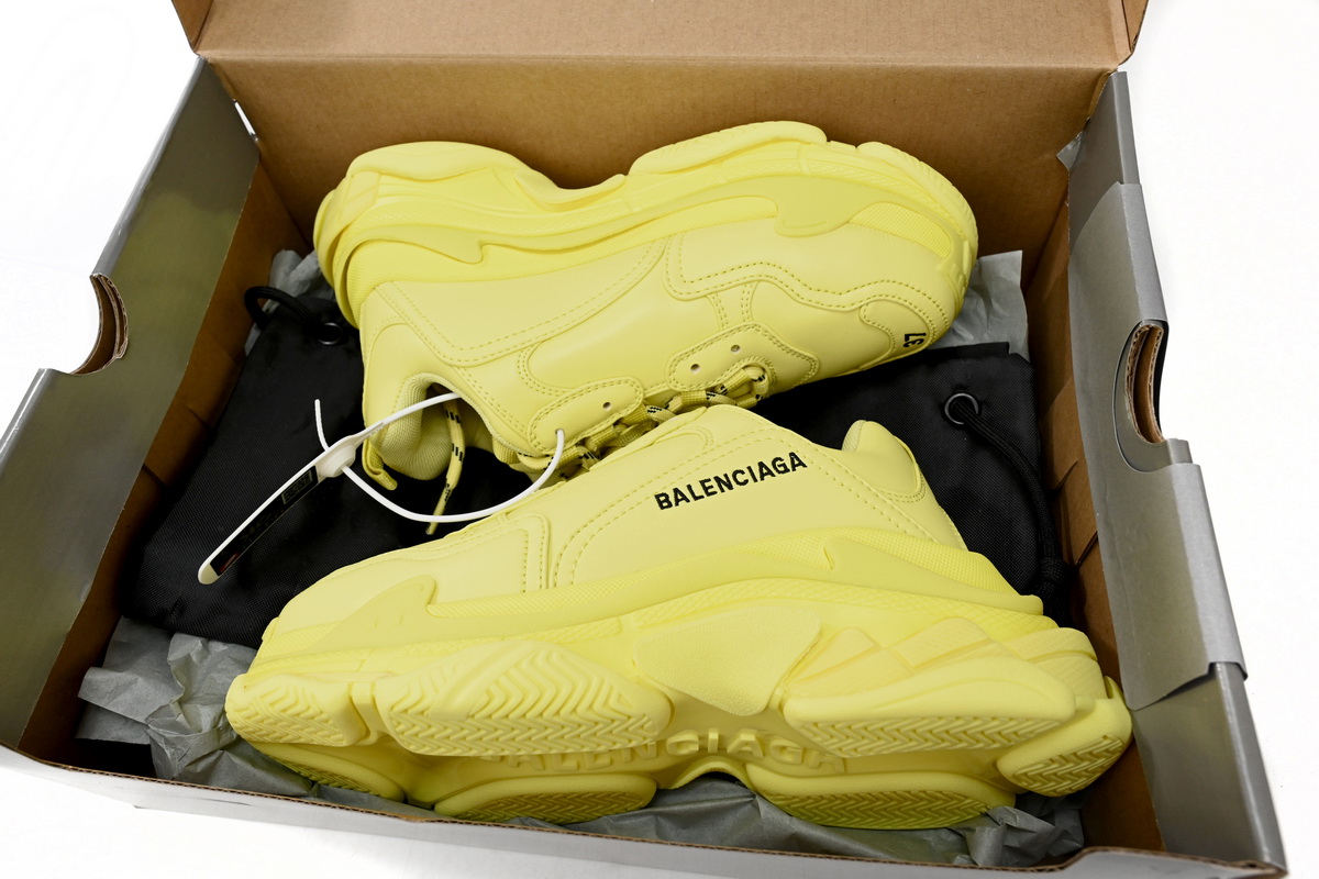 PKGoden  Balenciaga All Yellow 524039 W1FB6 2308 