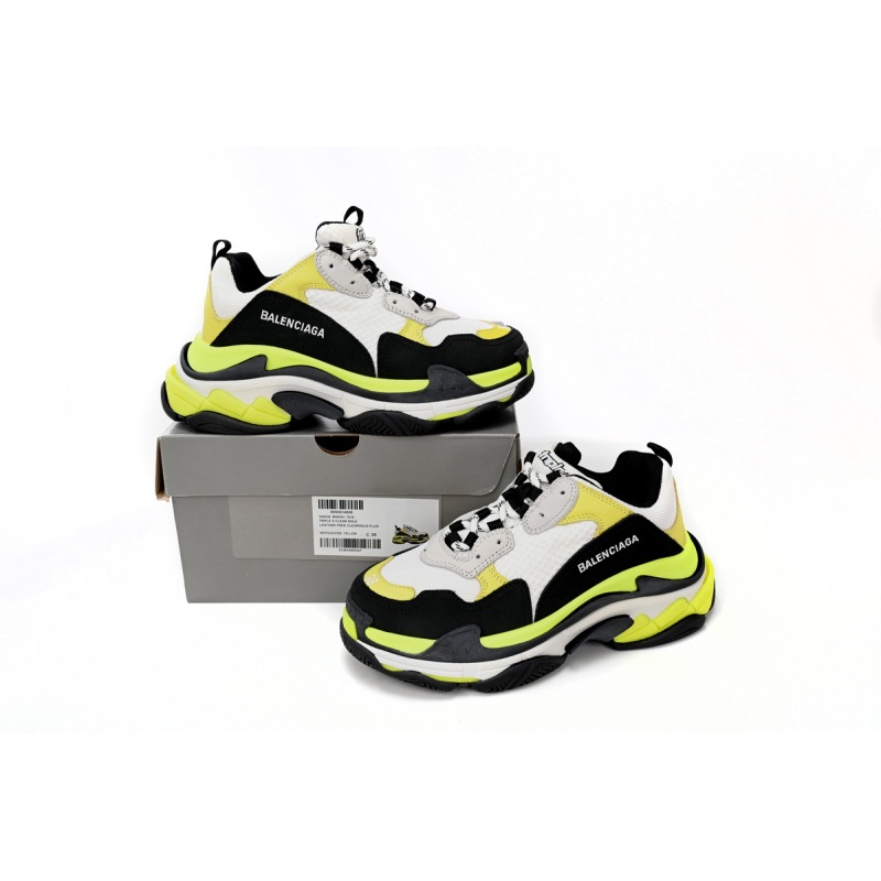 PKGoden  Balenciaga Black, White, And Yellow 524039 W09OH 7079 