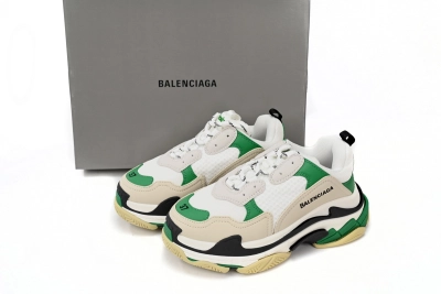 PKGoden   Balenciaga Black And White Green 524039 W09O1 9090  02