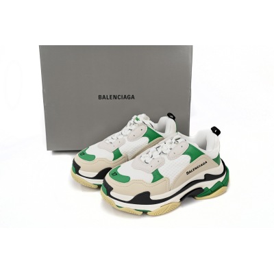 Balenciaga Black And White Green 524039 W09O1 9090  02