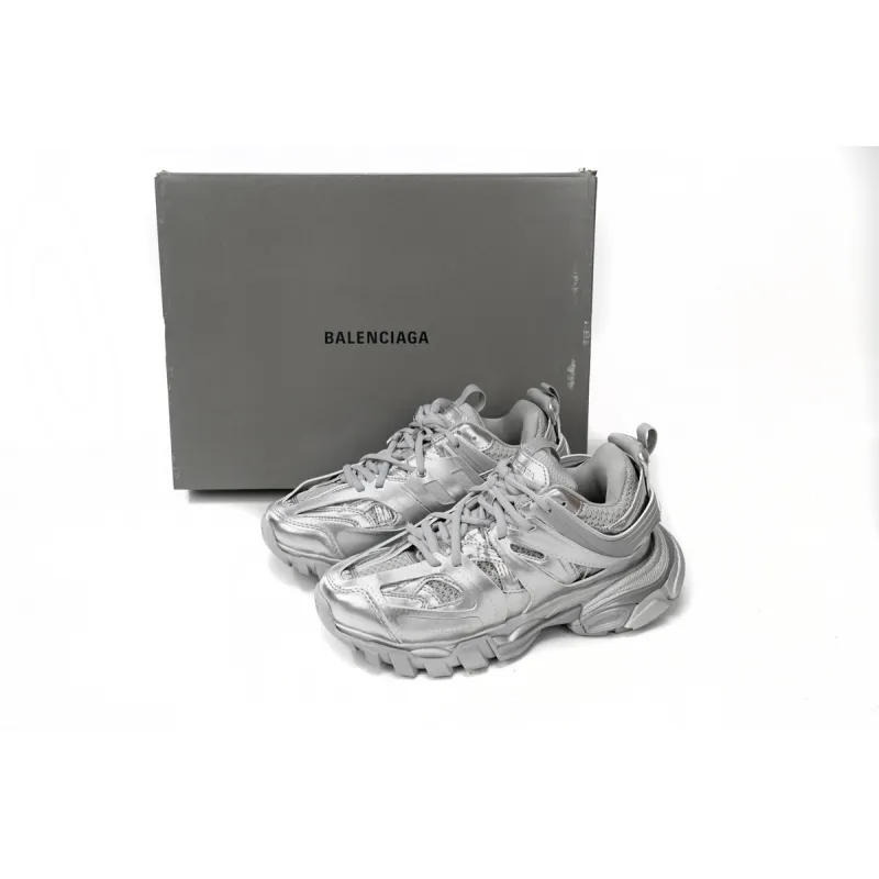 Balenciaga Tess S.Bright Silver 542436 W2FS3 8100 