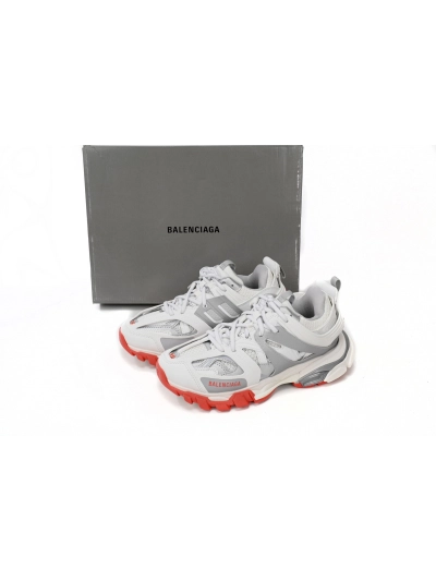 PKGoden   Balenciaga Tess S.White Grey Red 542436 W3DB2 7663  02