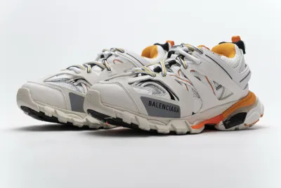 PKGoden   Balenciaga Tess S.White Orange 542436 W1GB7 9059  02