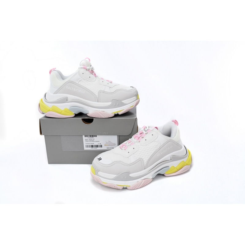 PKGoden  Balenciaga Triple Light Pink 524039 W2FW4 7541 