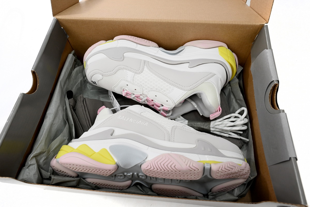 PKGoden  Balenciaga Triple Light Pink 524039 W2FW4 7541 