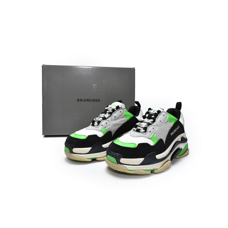 PKGoden  Balenciaga Triple S Electronic Green 512178 W09T1 9000