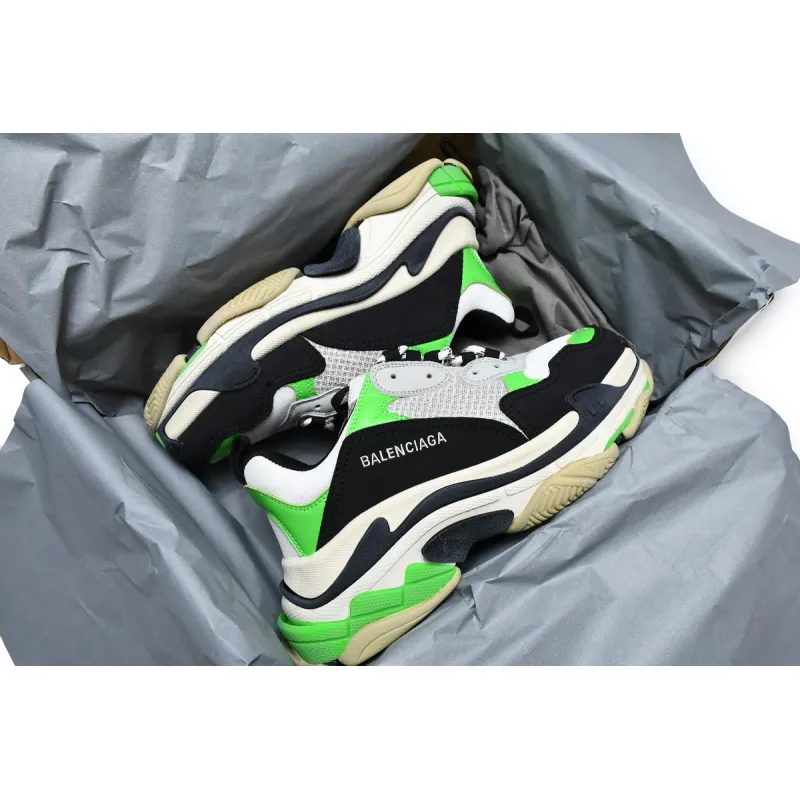 PKGoden  Balenciaga Triple S Electronic Green 512178 W09T1 9000