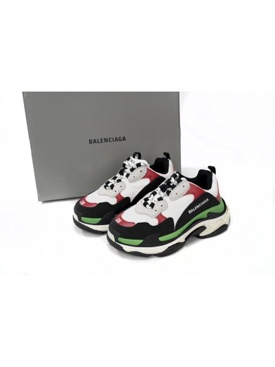 PKGoden   Balenciaga Triple White, red, and Green 524039 W090H 7078  02