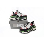 PKGoden  Balenciaga Triple White, red, and Green 524039 W090H 7078 