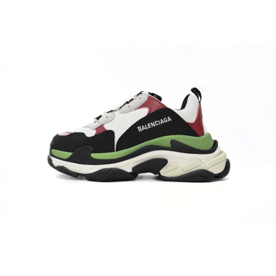PKGoden  Balenciaga Triple White, red, and Green 524039 W090H 7078  01