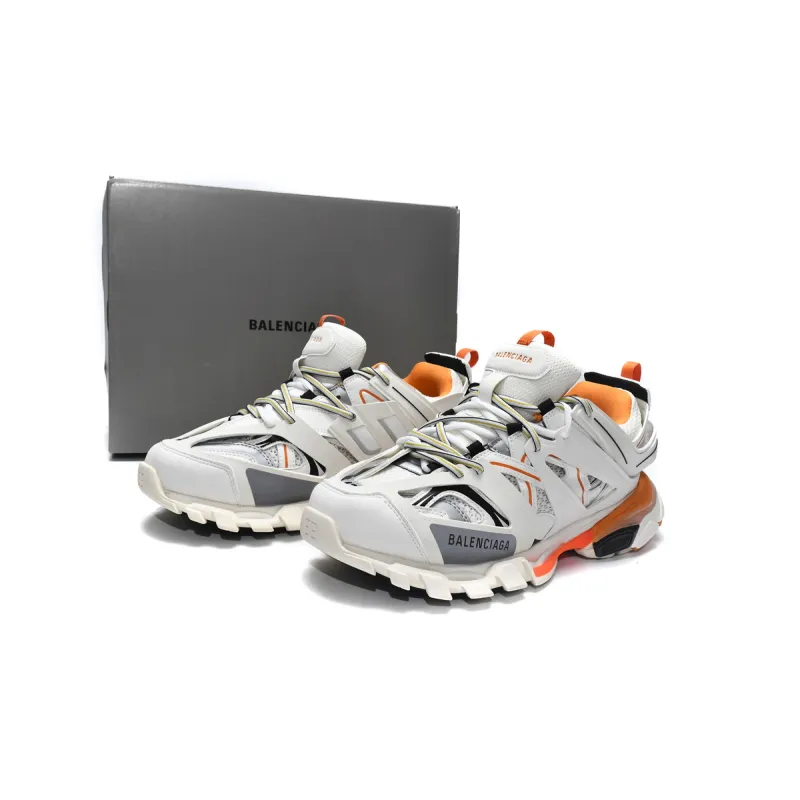 Balenciaga Tess S. White Orange Black 542436 W1GB1 9059 