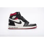 PKgoden Jordan 1 Retro High "Not for Resale" Varsity Red,861428-106