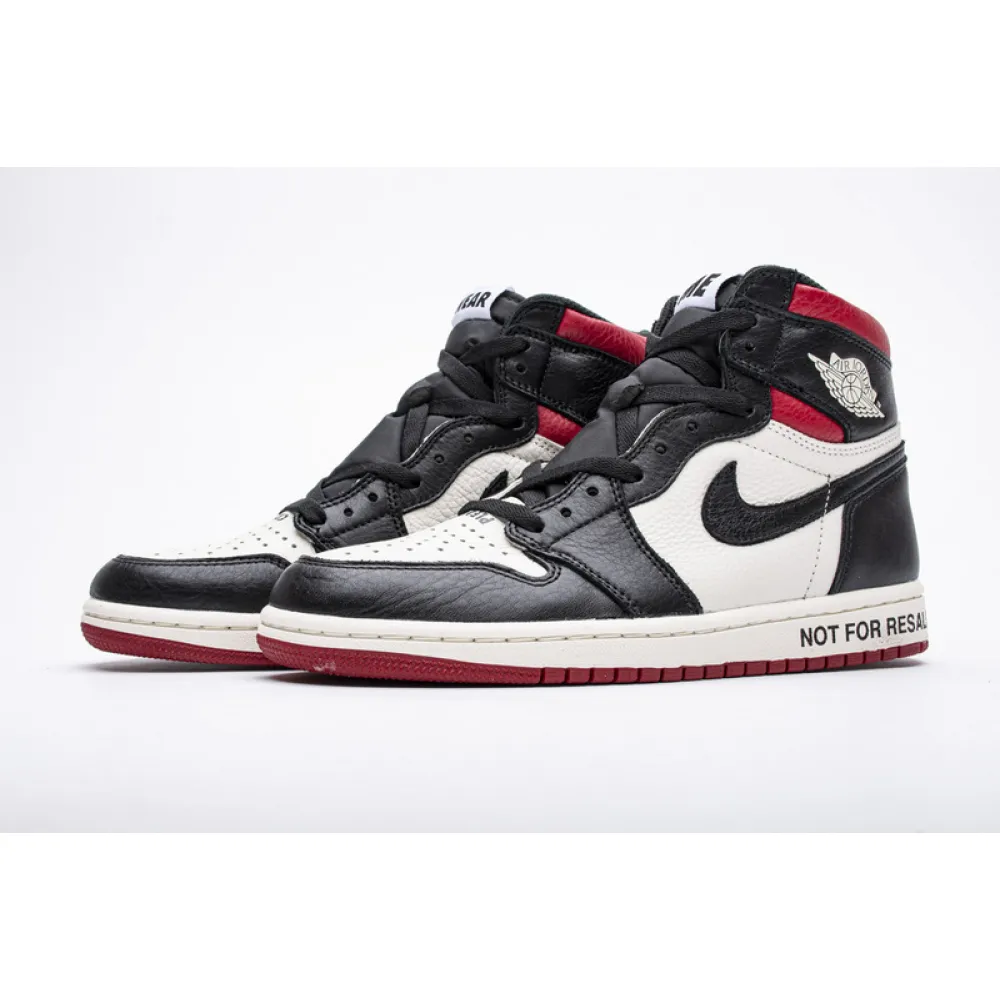 PKgoden Jordan 1 Retro High "Not for Resale" Varsity Red,861428-106