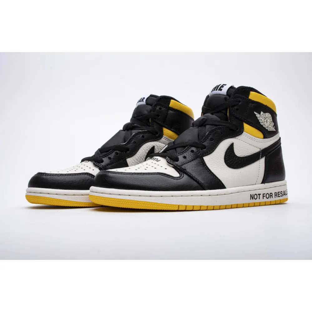 PKgoden Jordan 1 Retro High "Not for Resale" Varsity Maize,861428-107