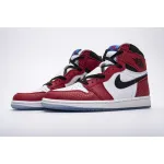 PKgoden Jordan 1 Retro High Spider-Man Origin Story,555088-602