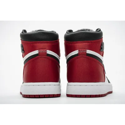 PKgoden Jordan 1 Retro High Satin Black Toe (W),CD0461-016 02