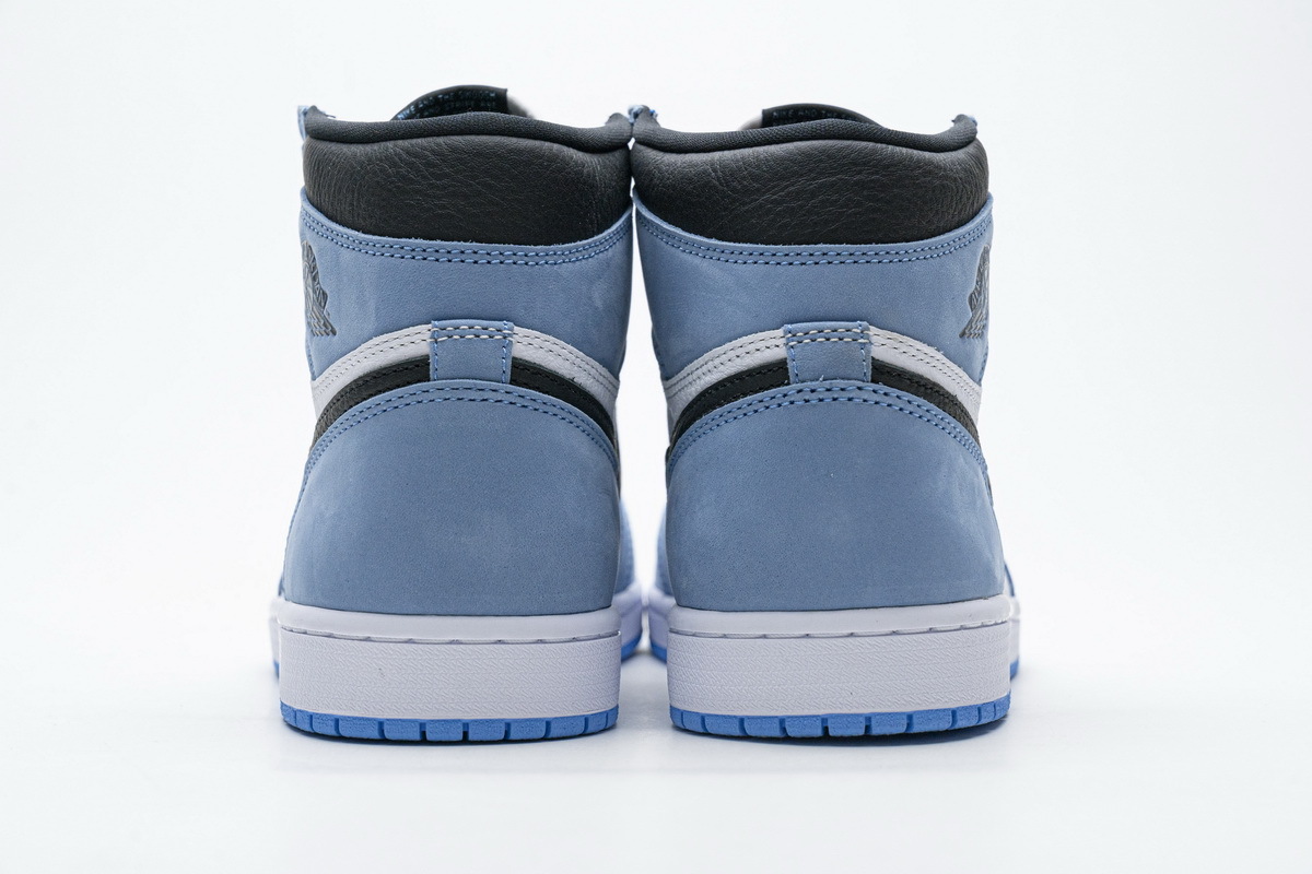 PKgoden Jordan 1 Retro High White University Blue Black,555088-134