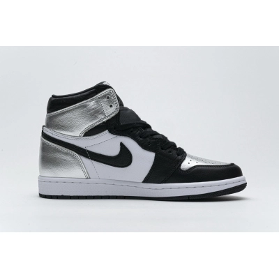 PKgoden Jordan 1 Retro High Silver Toe (W),CD0461-001 02