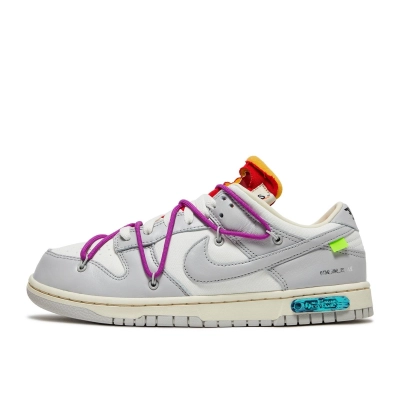 PKGoden Dunk Low Off-White Lot 45 DM1602-101 01