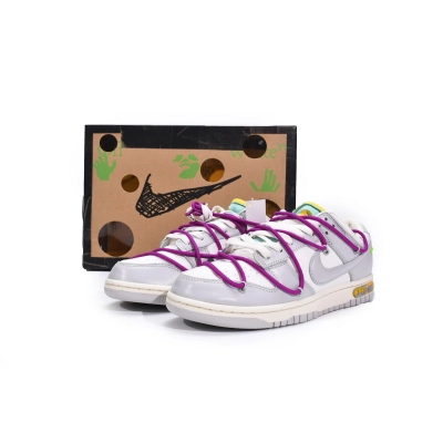 PKGoden Dunk Low Off-White Lot 21  DM1602-100 02