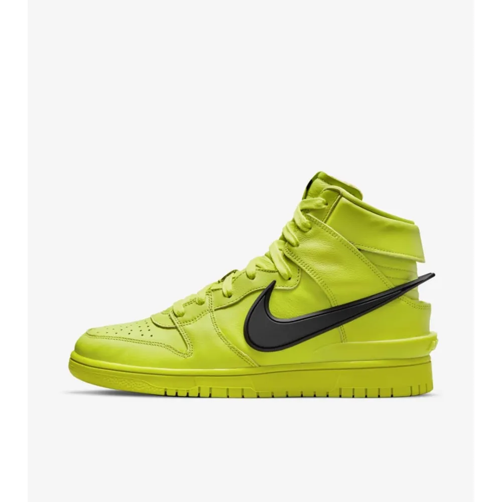 PKGoden Dunk High x AMBUSH Flash Lime