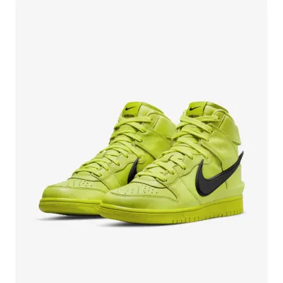 PKGoden Dunk High x AMBUSH Flash Lime 02