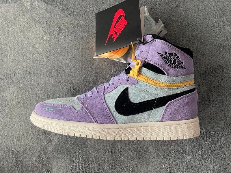 PKgoden Jordan 1 High Switch Purple Pulse,CW6576-500