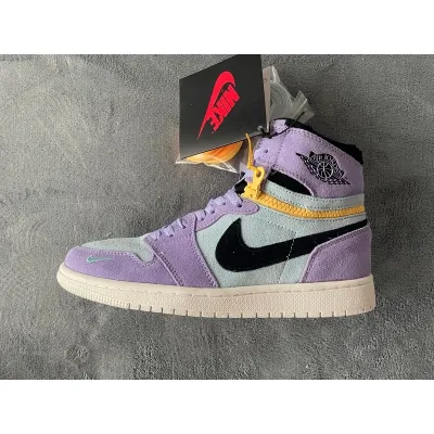 PKgoden Jordan 1 High Switch Purple Pulse,CW6576-500 01