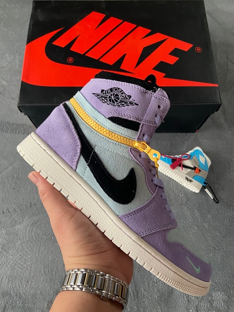 PKgoden Jordan 1 High Switch Purple Pulse,CW6576-500