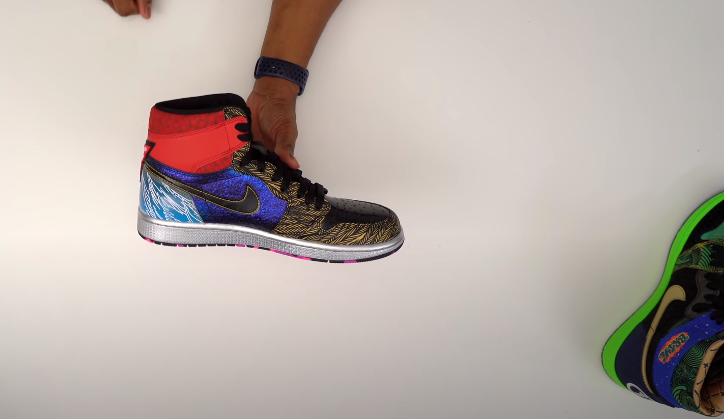 PKgoden Jordan 1 "What The" Doernbecher