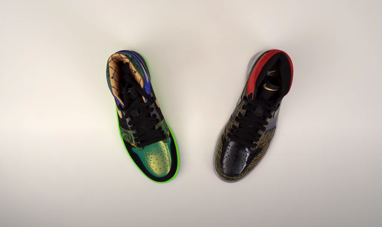 PKgoden Jordan 1 "What The" Doernbecher