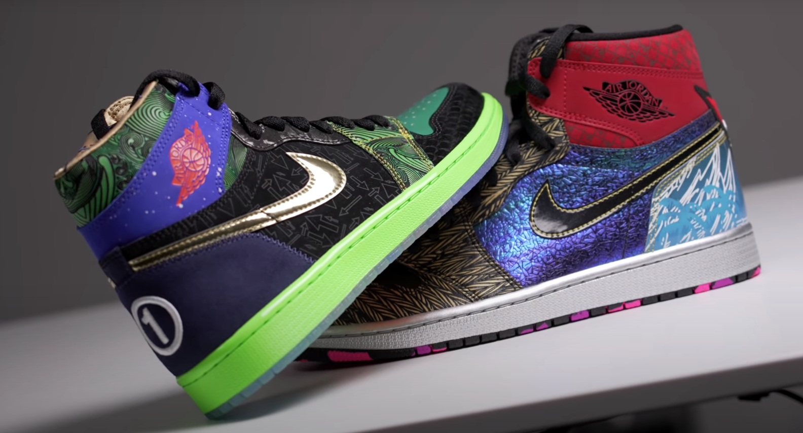 PKgoden Jordan 1 "What The" Doernbecher