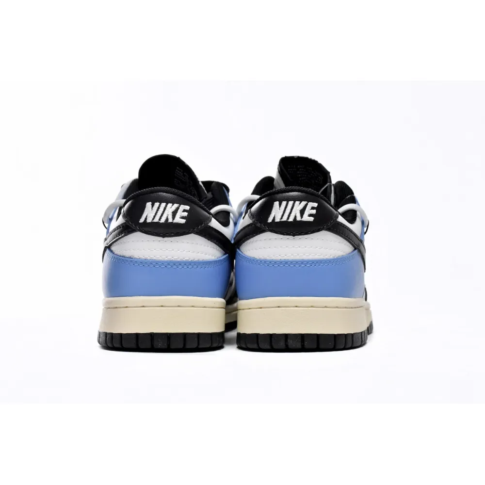 PKGoden Dunk Low Strap Black and White Blue DD1391-100