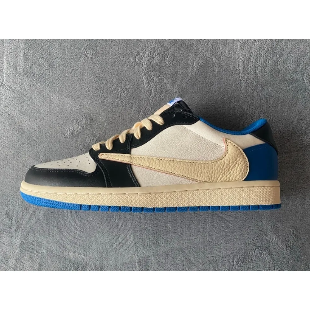 PKgoden Jordan 1 Low fragment design x Travis Scott,DM7866-140