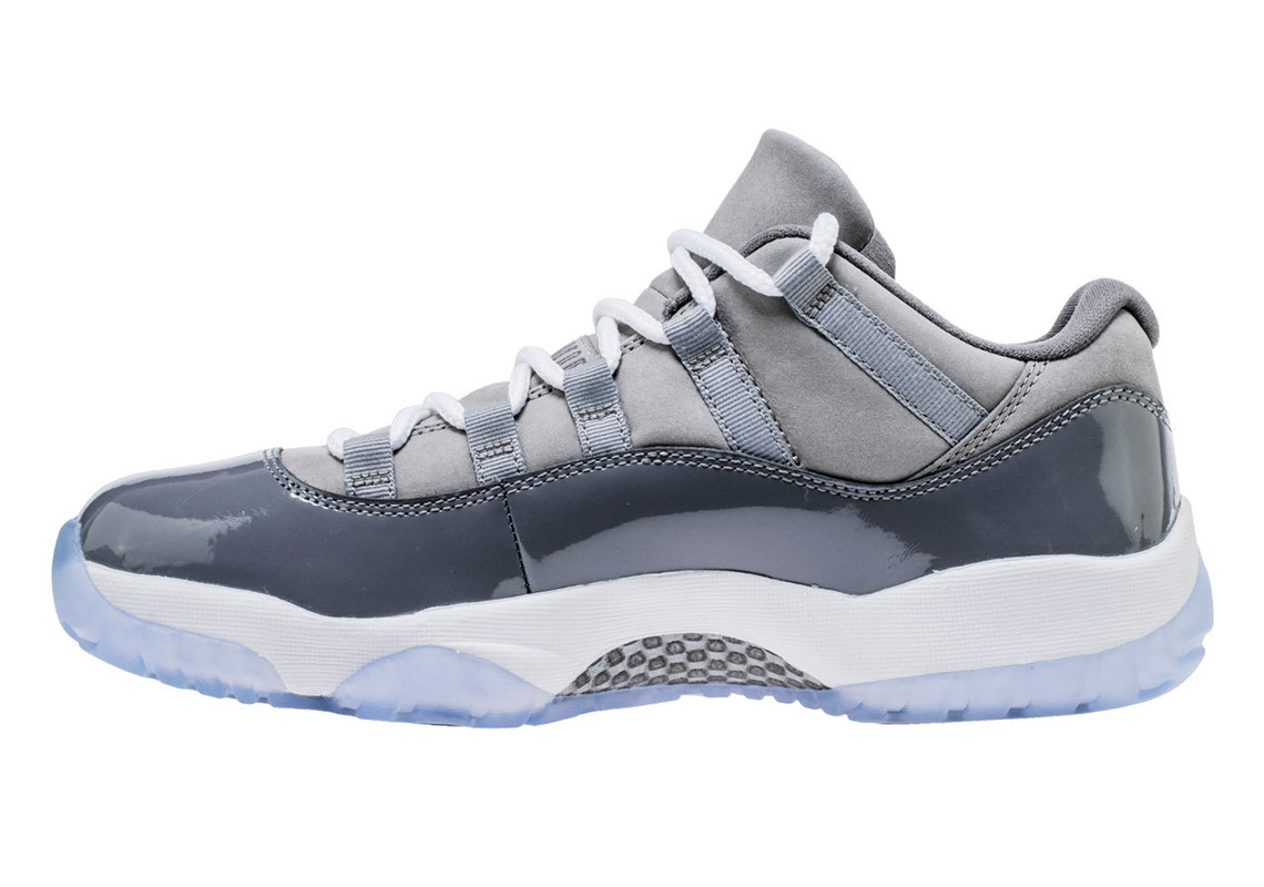 PKgoden Jordan 11 Retro Low Cool Grey 528895-003
