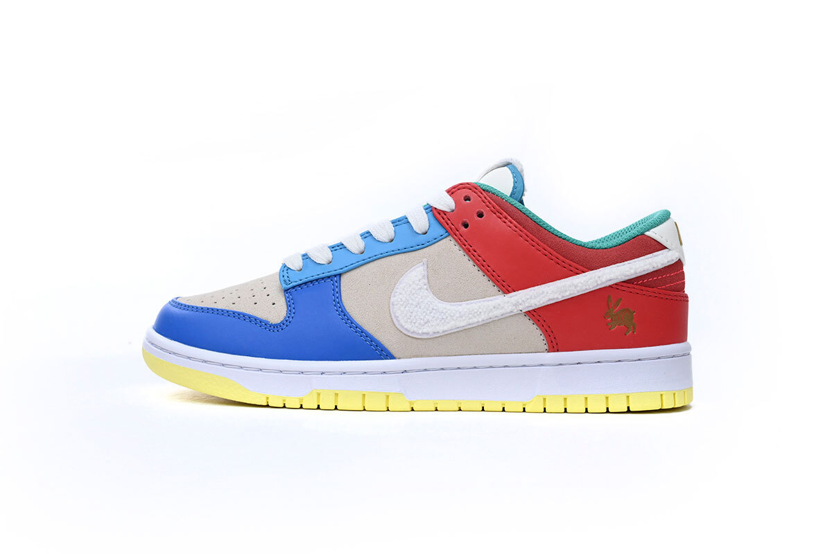 PKGoden Dunk Low Retro PRM Year of the Rabbit Blue Orange Cream FD4203-111