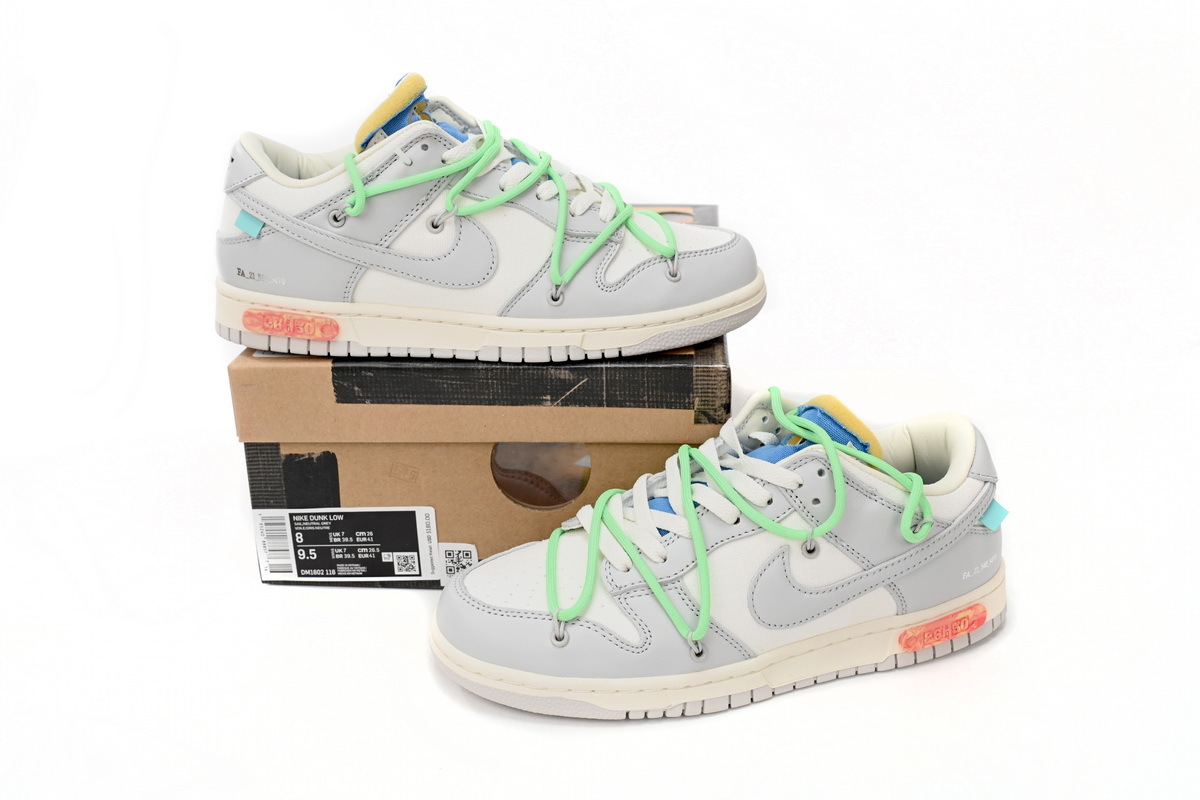 PKGoden Dunk Low Off-White Lot 26 DM1602-116