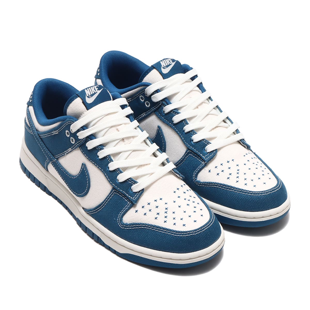 NIKE DUNK LOW RETRO SE SUMMIT WHITE/INDUSTRIAL BLUE 23SU-I