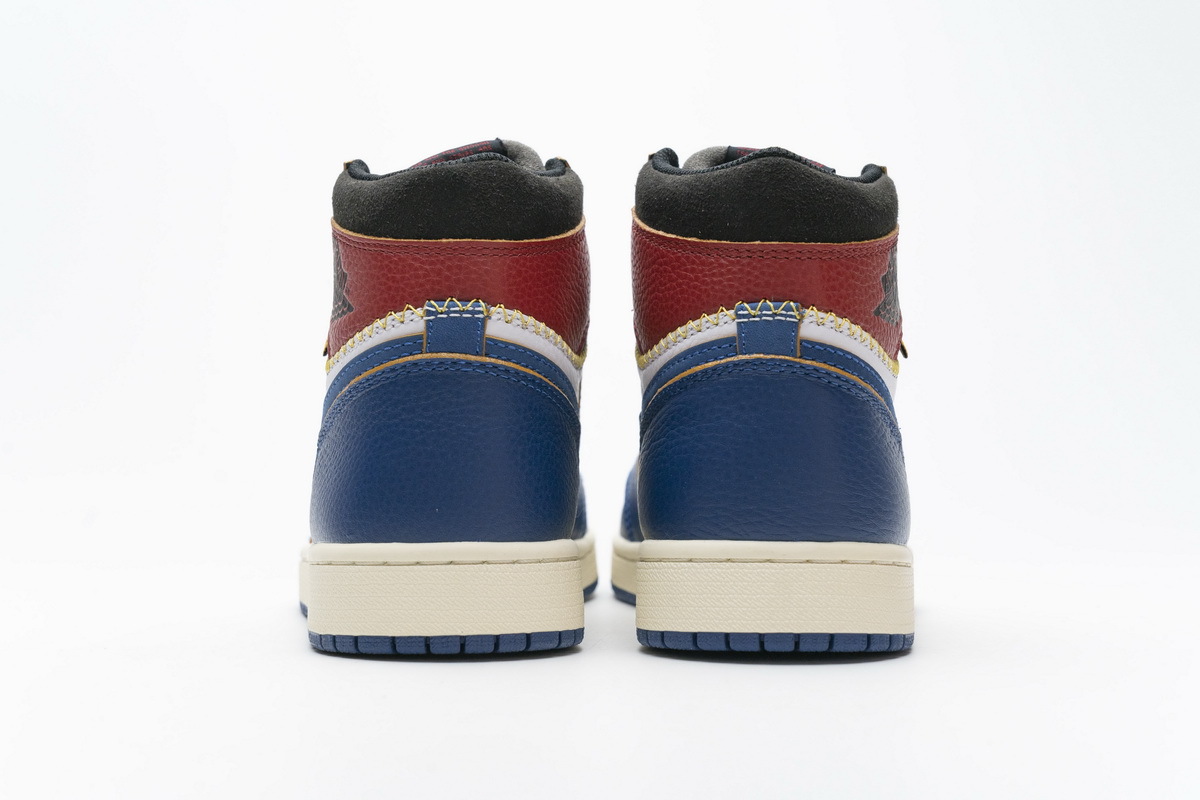 PKgoden Jordan 1 Retro High Union Los Angeles Blue Toe,DC3481-900